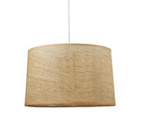 Ostaria Suspension 37611 Cylindrique tissage rotin naturel D35xH22cm