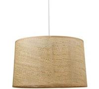 Ostaria Suspension 37611 Cylindrique tissage rotin naturel D35xH22cm