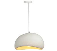Suspension de 40 cm de diamètre, abat-jour moderne (Ampoule non incluse) | lampe Wabi Sabi de style japonais avec douille E27, idéale pour une chambre ou un salon