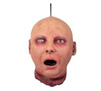 Suspension - DECORATION DE FETE - Tête de Mort-Vivant - 55 cm - Blanc - Intérieur