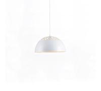 Suspension Demi-Ronde Créative En Fer, Style Chinois Moderne, Idéale Au-Dessus D'Une Table À Manger, D'Un Îlot de Cuisine, D'Un Salon, D'Un Bureau Ou D'Une Réception. Luminaire Décoratif Pour L'Intéri