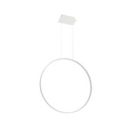 Suspension design lampe suspendue LED salle à manger anneau lumineux lampe de salon blanc