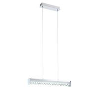 Suspension design LED suspension salon éclairage verre cristal chrome plafonnier Eglo 93562
