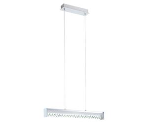 Suspension design LED suspension salon éclairage verre cristal chrome plafonnier Eglo 93562