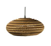 Suspension design ovale en carton recy LIPS - 35 cm