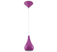 Suspension design pendule salle à manger plafonnier violet dans un ensemble comprenant des ampoules LED
