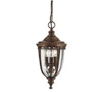 Suspension d'extérieur English Bridle 3xE14, bronze britannique, Feiss FE-EB8-M-BRB