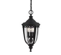 Suspension d'extérieur English Bridle 3xE14 noire Feiss FE-EB8-M-BLK