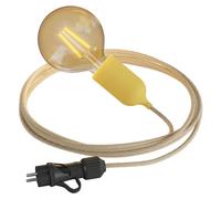 Suspension d'extérieur IP65 Snake Eiva Creative-Cables PSEPAMUSN06 Moutarde
