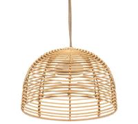 Suspension d'extérieur LED fibres naturelles rechargeable - NEWGARDEN - Bossa - Ø35cm - 3 intensités