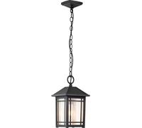 Suspension d'extérieur noire E27 60 W Cedar Point Quoizel