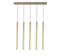 Suspension dorée moderne Sopel 5 lumi?res G9 Sigma