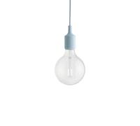 Muuto Suspension E27 LED dimmable 2500K 160 lm Ø12,5 cm Bleu clair