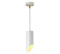 Suspension Elstead Quinto blanc laiton Ø11cm E27 8W