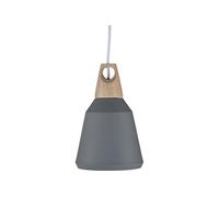 - Suspension en aluminium Nao 16 x 24.5 cm gris