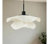 Suspension En Corde De Chanvre Blanche Tressée, Luminaire Tissé, Lustre Bohème, Lampe En Osier De Style Campagnard, Lustre En Rotin Tressé Réglable Pour Îlot De Cuisine, Salle À Manger Ou Chambre.