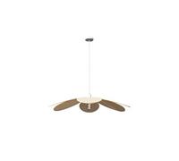 - Suspension en lin FLEUR - Diam 72 cm - Beige - FLEUR