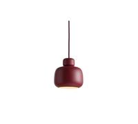 Suspension en Pierre Petit Rouge Foncé