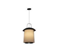 Suspension En Tissu Pour Salle À Manger, Lampe Suspendue Avec Abat-Jour En Métal Pour Chambre, Lustre Led E27 Pour Restaurant, Salon de Thé, Salon, Hôtel, Antichambre (Grand Format)/Grand