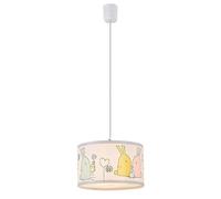 Suspension enfant FLAPPY lapins multicolore Ø28 E27 Rabalux