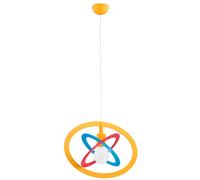 Suspension enfant multicolore bois E27 15W Alfa GRADI