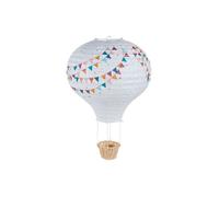 Suspension enfant Montgolfière papier blanc - Ostaria