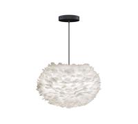 Suspension Eos avec Rosette, taille moyenne, Noir