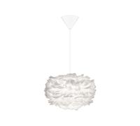 Suspension Eos Mini Blanc avec Rosette Conique Blanc