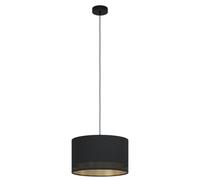 Eglo Suspension ESTEPERRA E27 1 x 40 W Noir Ø380 mm – 99273
