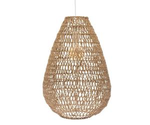Suspension ""Etel"" beige D38cm - Atmosphera Créateur d'intérieur