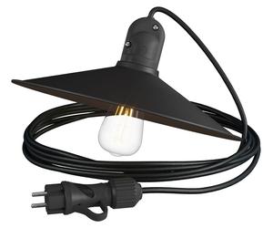 Suspension Extérieur IP65 Snake Eiva Creative-Cables PSENESN04PAM13RAS Noir