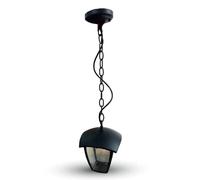Suspension extérieure chaîne IP44 noire E27 V-TAC VT-735