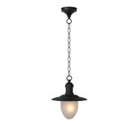 Suspension extérieure Lucide Aruba E27 24W IP44 noire