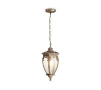 Suspension extérieure Maytoni Fleur brun IP44 40cm