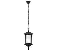 Suspension extérieure MIAMI noire chaîne E27 15W Kaja
