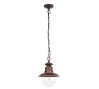 Suspension extérieure vintage E27 Odessa brun Rabalux