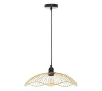 Suspension filaire en métal GALT - Diam. 34 cm - Doré