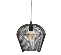 Suspension filaire ""Jena"" métal noir D26cm - Atmosphera Créateur d'intérieur