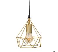 Suspension filaire Ida métal doré D19cm - Atmosphera Créateur d'intérieur