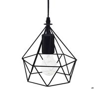 Atmosphera - Suspension filaire Ida noire - métal D19 cm