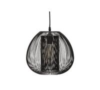 Atmosphera - Suspension filaire Noda noire - métal D28 cm