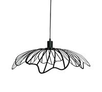 Suspension Fleur Noir