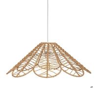 Suspension ""Folk"" beige D58cm - Atmosphera Créateur d'intérieur