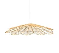 Atmosphera - Suspension Folk - Abat-jour en Papier D98cm - Ampoule Non Incluse E27 40W - Luminaire pour Salon, Bureau, Chambre, Cuisine