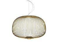Suspension Foscarini Spokes 3 avec LED Dorée