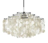 Suspension Verpan Fun 10DM en Chrome et Nacre