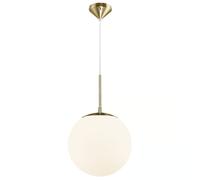 GRANT 25 suspension Verre et metal Laiton E27 - Nordlux 2010563035