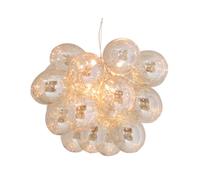 Suspension Gross By Rydens verre chrome miel Ø62cm