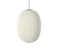 Suspension Haute/ovale Knit-Wit Made By Hand, Ø65, LED Blanc Perle