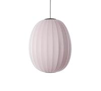 Suspension Haute/ovale Tricotée à La Made By Hand Ø65 LED Rose Clair